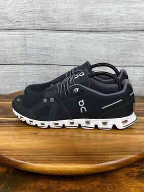 ON Running Cloud 2.0 Black Grey Slip On Lifestyle Shoes Women’s Sneaker Size 10